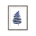 Picture of Indigo Fern  _GroupedProduct_Rectangle_Portrait_Framed_Matted_