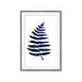 Picture of Indigo Fern  _GroupedProduct_Rectangle_Portrait_Framed_Matted_