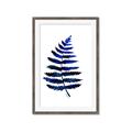 Picture of Indigo Fern  _GroupedProduct_Rectangle_Portrait_Framed_Matted_