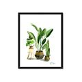 Picture of House Plants I  _GroupedProduct_Rectangle_Portrait_Framed_Matted_