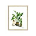 Picture of House Plants I  _GroupedProduct_Rectangle_Portrait_Framed_Matted_