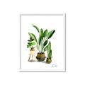 Picture of House Plants I  _GroupedProduct_Rectangle_Portrait_Framed_Matted_