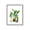 Picture of House Plants I  _GroupedProduct_Rectangle_Portrait_Framed_Matted_