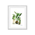 Picture of House Plants I  _GroupedProduct_Rectangle_Portrait_Framed_Matted_