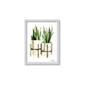 Picture of House Plants II  _GroupedProduct_Rectangle_Portrait_Framed_Matted_