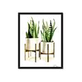Picture of House Plants II  _GroupedProduct_Rectangle_Portrait_Framed_Matted_