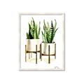 Picture of House Plants II  _GroupedProduct_Rectangle_Portrait_Framed_Matted_