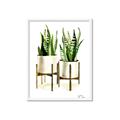 Picture of House Plants II  _GroupedProduct_Rectangle_Portrait_Framed_Matted_