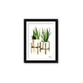 Picture of House Plants II  _GroupedProduct_Rectangle_Portrait_Framed_Matted_