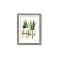 Picture of House Plants II  _GroupedProduct_Rectangle_Portrait_Framed_Matted_