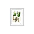 Picture of House Plants II  _GroupedProduct_Rectangle_Portrait_Framed_Matted_
