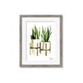 Picture of House Plants II  _GroupedProduct_Rectangle_Portrait_Framed_Matted_