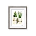 Picture of House Plants II  _GroupedProduct_Rectangle_Portrait_Framed_Matted_