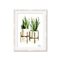 Picture of House Plants II  _GroupedProduct_Rectangle_Portrait_Framed_Matted_