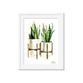 Picture of House Plants II  _GroupedProduct_Rectangle_Portrait_Framed_Matted_