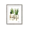 Picture of House Plants II  _GroupedProduct_Rectangle_Portrait_Framed_Matted_