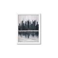 Picture of City from afar _GroupedProduct_Rectangle_Portrait_Framed_Matted_