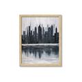 Picture of City from afar _GroupedProduct_Rectangle_Portrait_Framed_Matted_