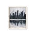 Picture of City from afar _GroupedProduct_Rectangle_Portrait_Framed_Matted_