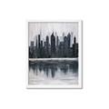 Picture of City from afar _GroupedProduct_Rectangle_Portrait_Framed_Matted_