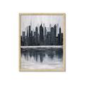 Picture of City from afar _GroupedProduct_Rectangle_Portrait_Framed_Matted_