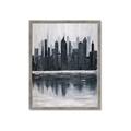 Picture of City from afar _GroupedProduct_Rectangle_Portrait_Framed_Matted_