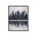 Picture of City from afar _GroupedProduct_Rectangle_Portrait_Framed_Matted_