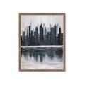 Picture of City from afar _GroupedProduct_Rectangle_Portrait_Framed_Matted_