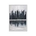 Picture of City from afar _GroupedProduct_Rectangle_Portrait_Framed_Matted_