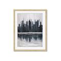 Picture of City from afar _GroupedProduct_Rectangle_Portrait_Framed_Matted_