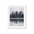 Picture of City from afar _GroupedProduct_Rectangle_Portrait_Framed_Matted_
