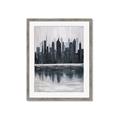 Picture of City from afar _GroupedProduct_Rectangle_Portrait_Framed_Matted_