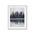 Picture of City from afar _GroupedProduct_Rectangle_Portrait_Framed_Matted_
