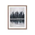 Picture of City from afar _GroupedProduct_Rectangle_Portrait_Framed_Matted_