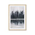 Picture of City from afar _GroupedProduct_Rectangle_Portrait_Framed_Matted_