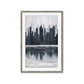Picture of City from afar _GroupedProduct_Rectangle_Portrait_Framed_Matted_