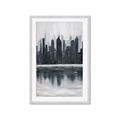 Picture of City from afar _GroupedProduct_Rectangle_Portrait_Framed_Matted_