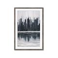 Picture of City from afar _GroupedProduct_Rectangle_Portrait_Framed_Matted_