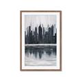 Picture of City from afar _GroupedProduct_Rectangle_Portrait_Framed_Matted_