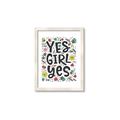 Picture of Yes Girl  _GroupedProduct_Rectangle_Portrait_Framed_Matted_