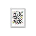 Picture of Yes Girl  _GroupedProduct_Rectangle_Portrait_Framed_Matted_