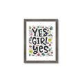 Picture of Yes Girl  _GroupedProduct_Rectangle_Portrait_Framed_Matted_