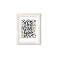 Picture of Yes Girl  _GroupedProduct_Rectangle_Portrait_Framed_Matted_