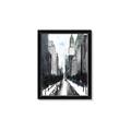 Picture of Snowy New York  _GroupedProduct_Rectangle_Portrait_Framed_Matted_