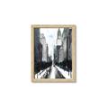 Picture of Snowy New York  _GroupedProduct_Rectangle_Portrait_Framed_Matted_