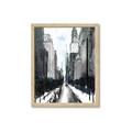 Picture of Snowy New York  _GroupedProduct_Rectangle_Portrait_Framed_Matted_