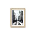 Picture of Snowy New York  _GroupedProduct_Rectangle_Portrait_Framed_Matted_