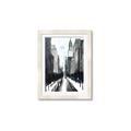 Picture of Snowy New York  _GroupedProduct_Rectangle_Portrait_Framed_Matted_