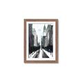 Picture of Snowy New York  _GroupedProduct_Rectangle_Portrait_Framed_Matted_