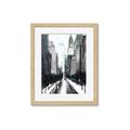 Picture of Snowy New York  _GroupedProduct_Rectangle_Portrait_Framed_Matted_